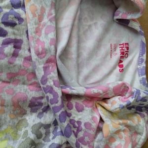 Multi color long sleeve dress